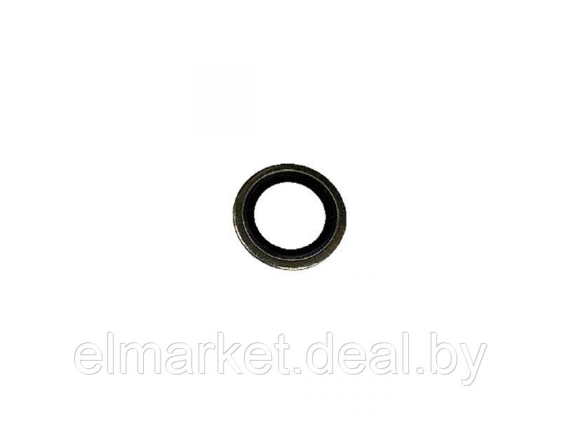 Кольцо уплотнительное резино-металлическое диам.18мм Rossel диам.18мм - фото 1 - id-p220669955