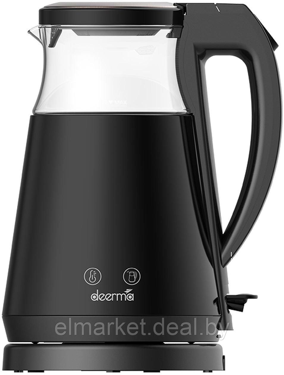 Электрический чайник DEERMA Deerma DEM-SH90W Черный - фото 1 - id-p220669958