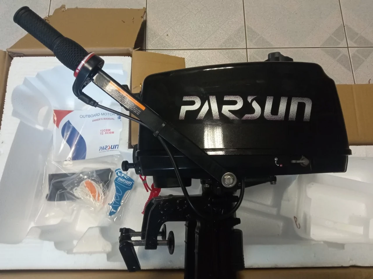 Лодочный мотор Parsun T2.6 CBMS - фото 5 - id-p50748661