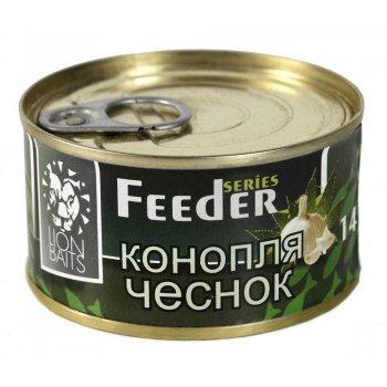 Lion Baits Зерновая смесь feeder Конопля чеснок - 140 мл