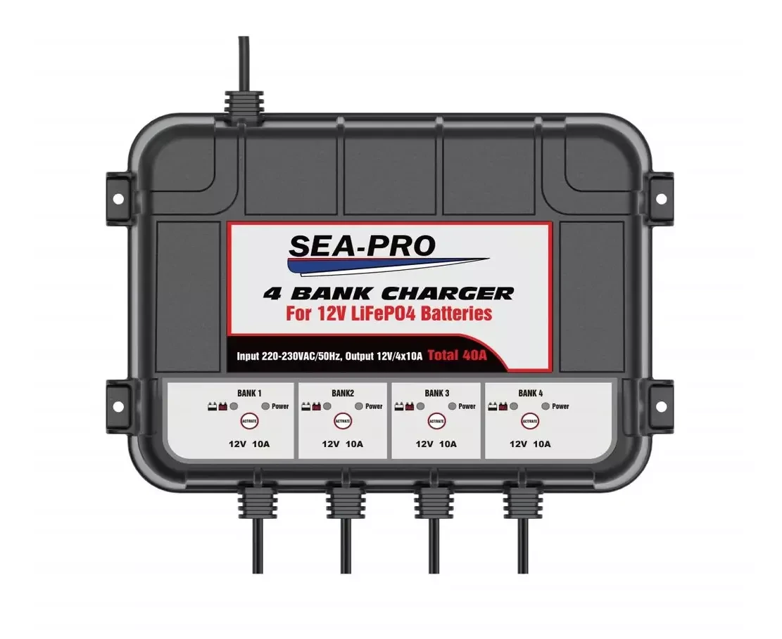 Зарядное устройство Sea-Pro ТЕ4-0274 (4х12В LiFePo4) - фото 1 - id-p213388511