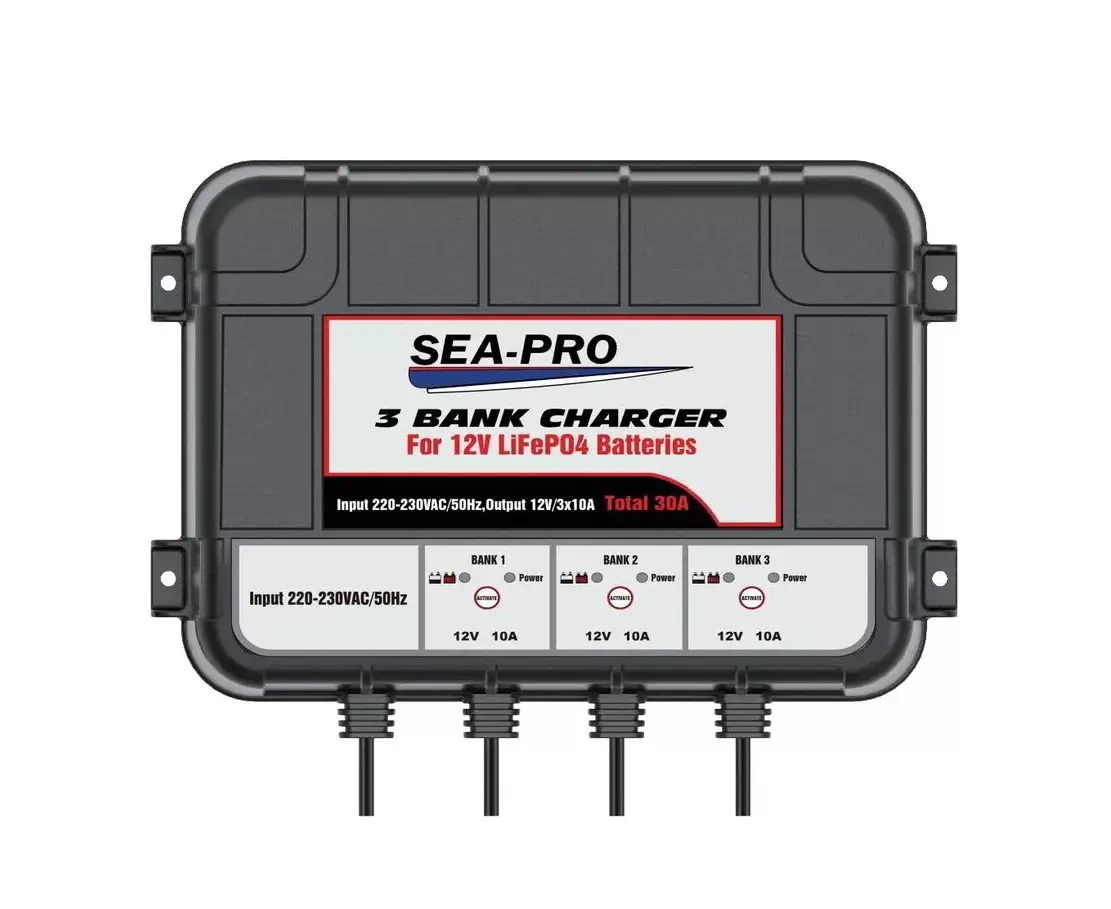 Зарядное устройство Sea-Pro ТЕ4-0287 (3х12В LiFePo4) - фото 1 - id-p213388513