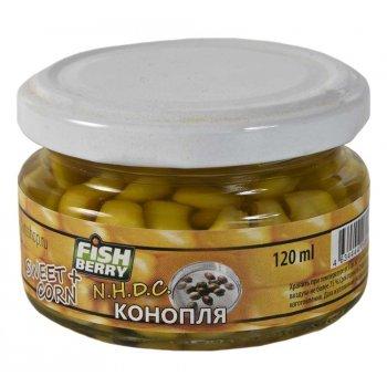 FishBerry Кукуруза насадочная Конопля - 120 мл