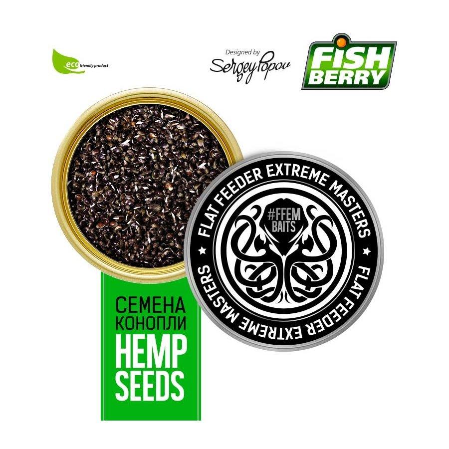 FishBerry Зерновая смесь Hemp Seeds (Семена конопли) - 430 мл - фото 2 - id-p132292714