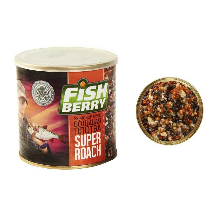 FishBerry Зерновой микс Super Roach (Большая плотва) - 430 мл - фото 1 - id-p132292715