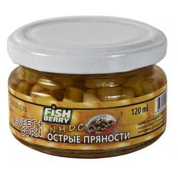 FishBerry Кукуруза насадочная Острые пряности - 120 мл