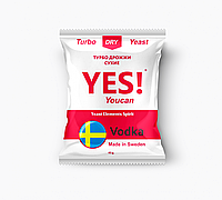 Спиртовые турбо дрожжи YES! YouCan Vodka, 45 г.,