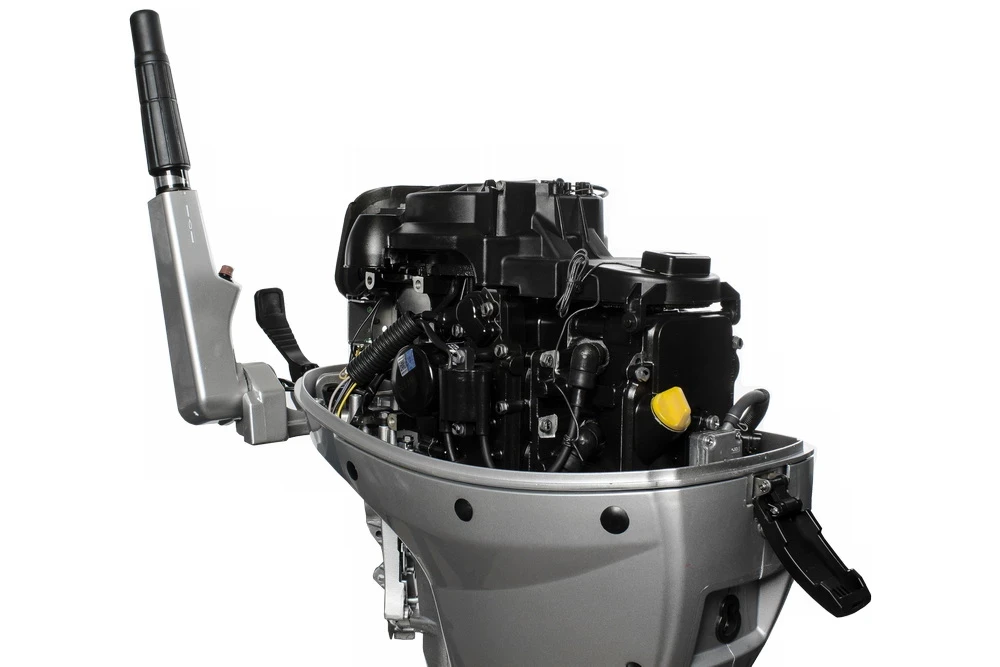Лодочный мотор Seanovo SN EF 15 HEL Enduro (аналог 20 лс, инжектор, румпель,э/стартер, S-нога) - фото 3 - id-p211887394