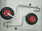 Транцевые колеса Патриот на струбцине сталь, фото 2