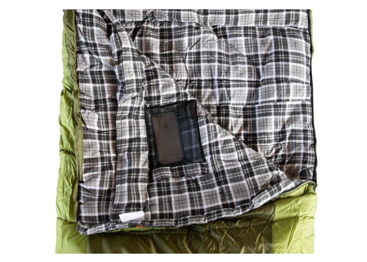 Спальный мешок одеяло Tramp Sherwood Long 230*100 см (правый) - фото 6 - id-p183766536