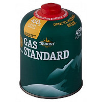 Газовый баллон с резьбой TOURIST Gas Standard 450 гр