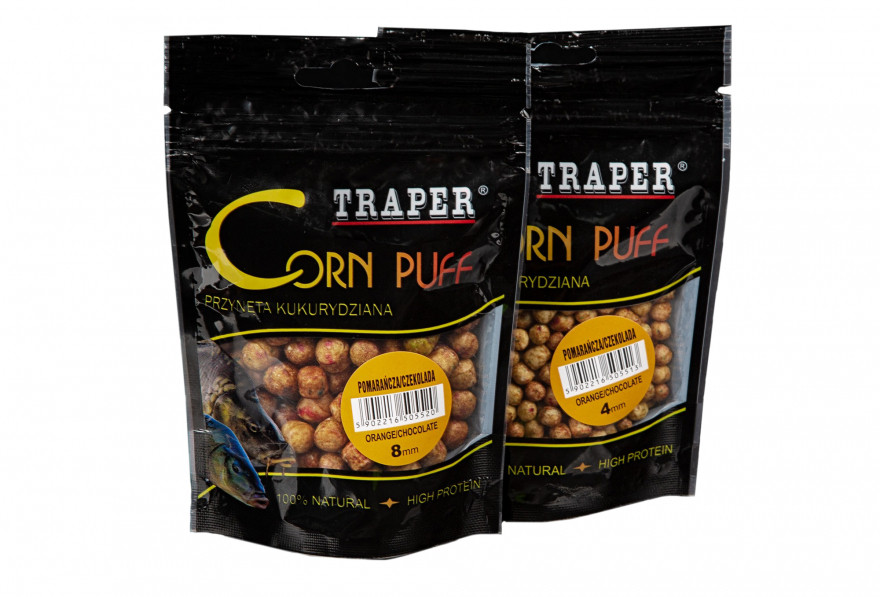 Наживка Corn puff Traper 8мм Шоколад - фото 1 - id-p196788346