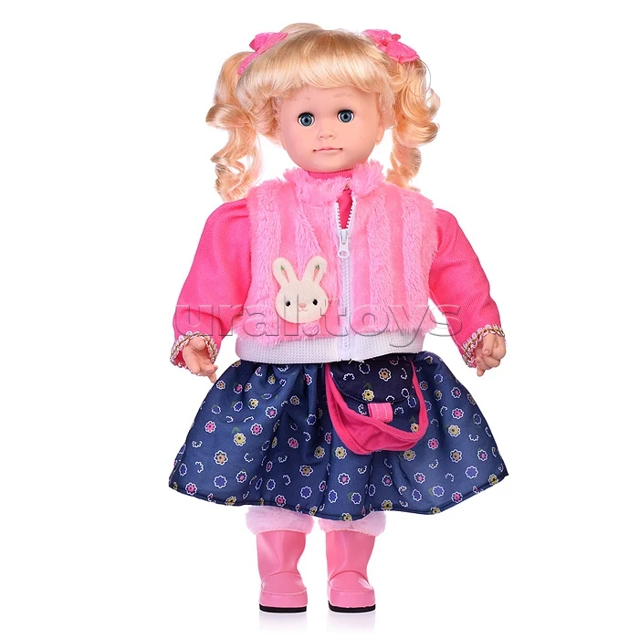 Детская интерактивная кукла Настенька, говорящая кукла шевелит губами и поворачивает головой - фото 2 - id-p164899480