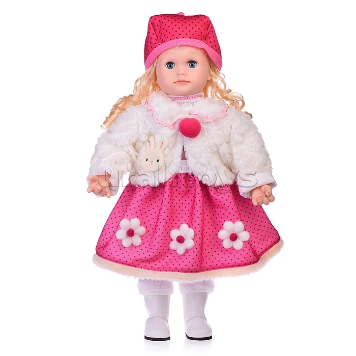 Детская интерактивная кукла Настенька, говорящая кукла шевелит губами и поворачивает головой - фото 2 - id-p220671137