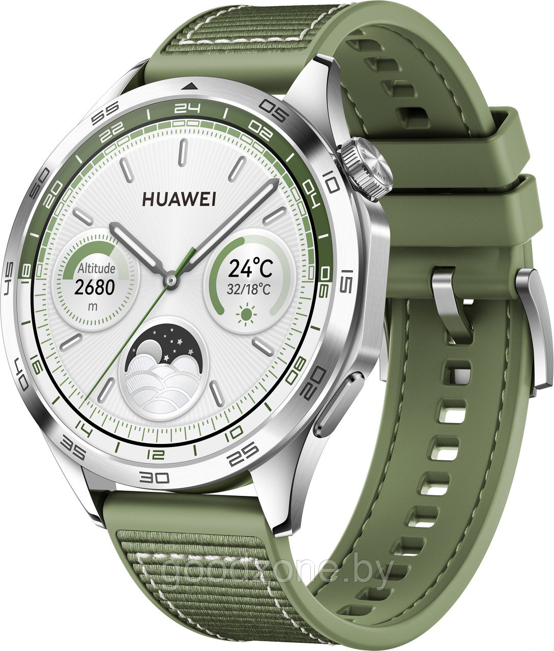 Умные часы Huawei Watch GT 4 46 мм (зеленый) - фото 1 - id-p219579382