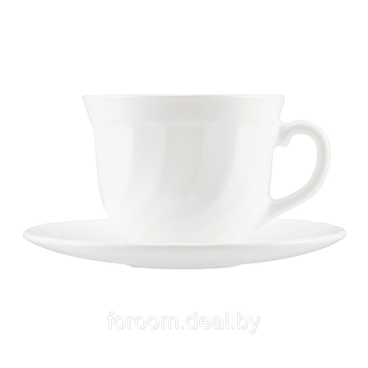Набор чайный 12 предметов 22сл "Trianon" белый - фото 1 - id-p220668134