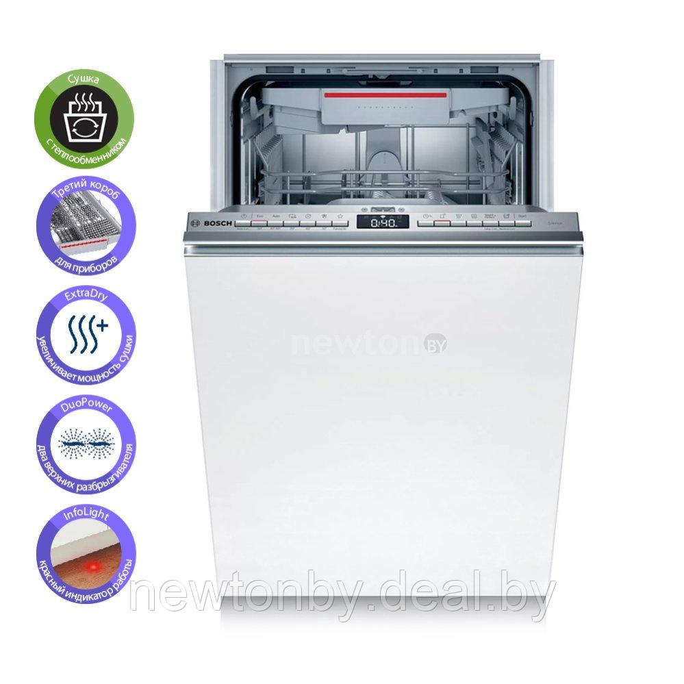 Встраиваемая посудомоечная машина Bosch Serie 4 SPV4XMX20E - фото 1 - id-p210907527