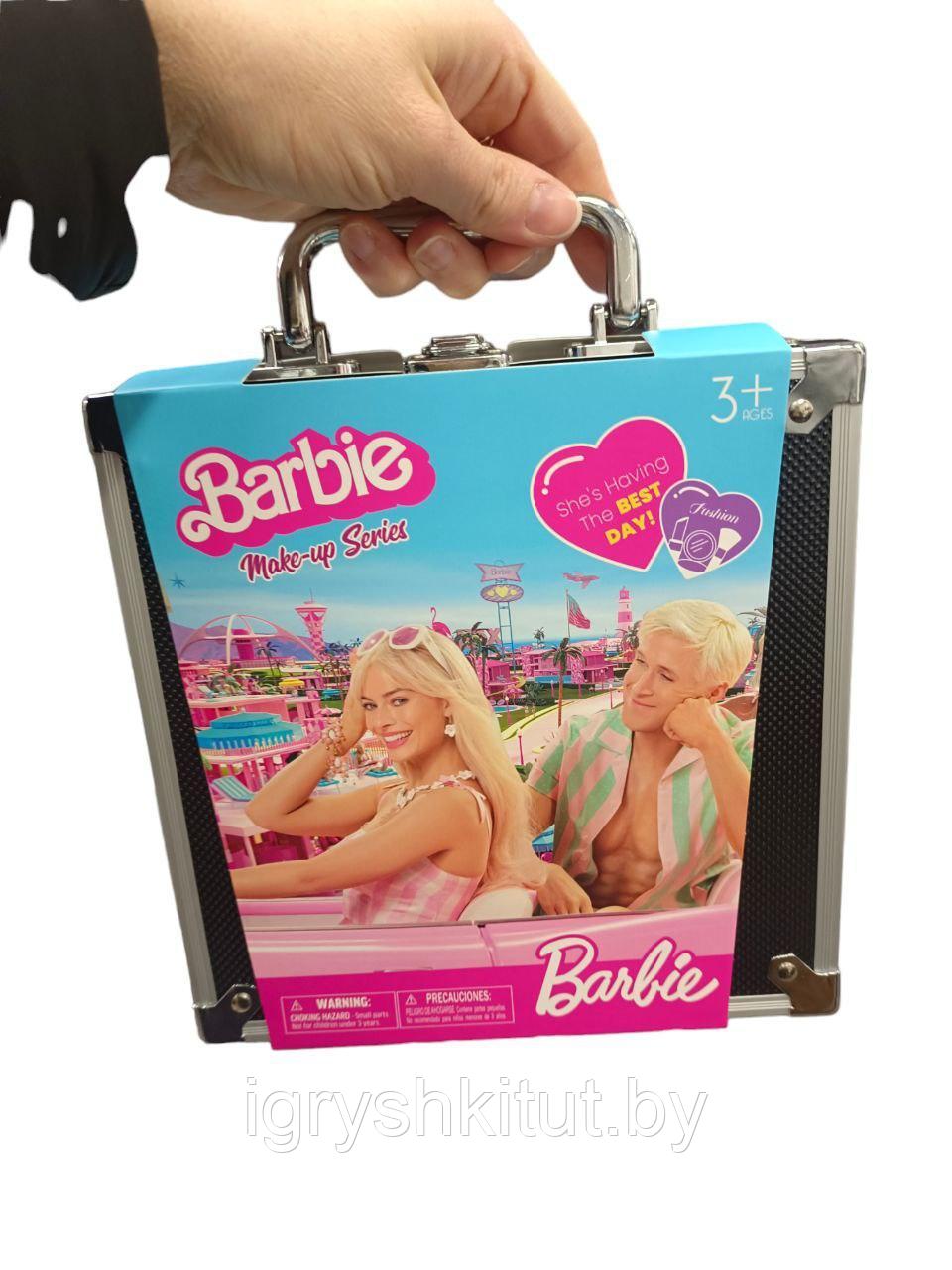 Набор детской декоративной косметики в чемоданчике Barbie - фото 2 - id-p220671363