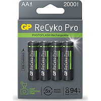 Аккумулятор GP ReCyko Pro 2000mAh AA 4 шт