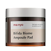 70 шт. Увлажняющие пэды с бифидокомплексом Manyo Bifida Biome Ampoule Pad