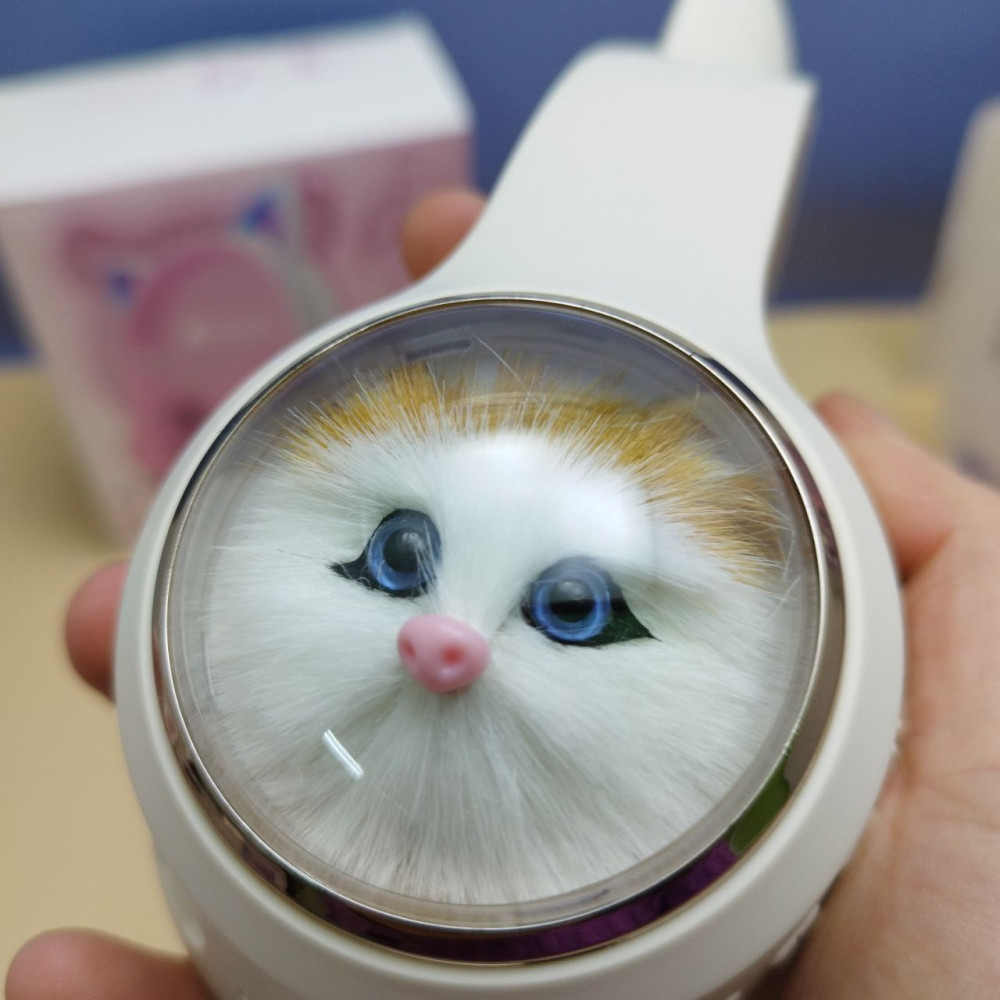 Беспроводные наушники HeadSet Cat с кошачьими ушками и котиком в иллюминаторе / Bluetooth наушники с RGB - фото 9 - id-p220672226