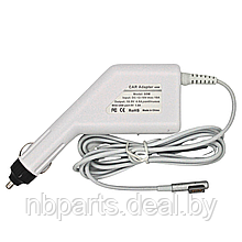 Автомобильное зарядное устройство для ноутбука Apple 85W, 19V 4.5A, Magsafe 1