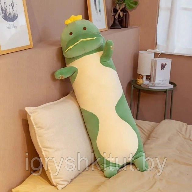 Мягкая игрушка-подушка Динозавр, 55 см - фото 4 - id-p220670967