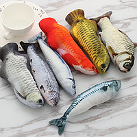 Мягкая игрушка рыба, разные виды, 40 см