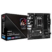 Материнская плата ASRock B760M PG LIGHTNING Soc-1700 (B760) 2xPCI-Ex16 3xM.2+M.2(WI-FI) 2.5GbE LAN RAID