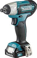 Гайковерт Makita TW141DWAE аккум. патрон:квад.1/2" (кейс в комплекте)