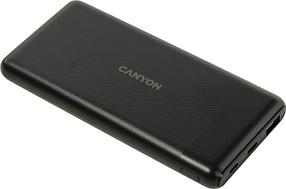 Внешний аккумулятор CANYON CNE-CPB1007B Black (USB/USB-C 3A 10000mAh)