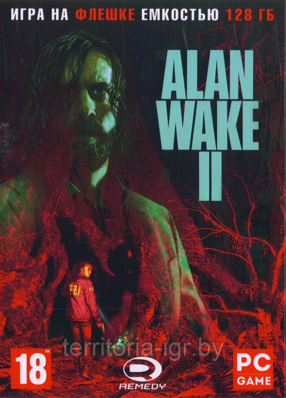 Alan Wake II Игра на флешке емкостью 128 Гб - фото 1 - id-p220679198