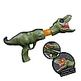 Помповый бластер Тираннозавр CHENGKETOYS Dinosaur Popper с мишенью и 10 мягких патронов, AX1031D, фото 4