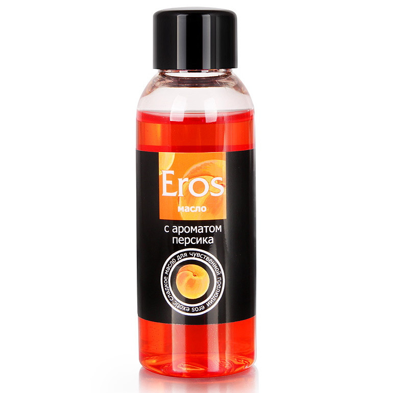 Массажное масло с ароматом персика Eros Exotic 50 мл - фото 3 - id-p220680202