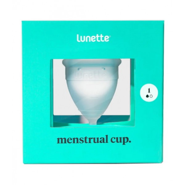 Прозрачная менструальная чаша Lunette Cup 25 мл - фото 6 - id-p220680954