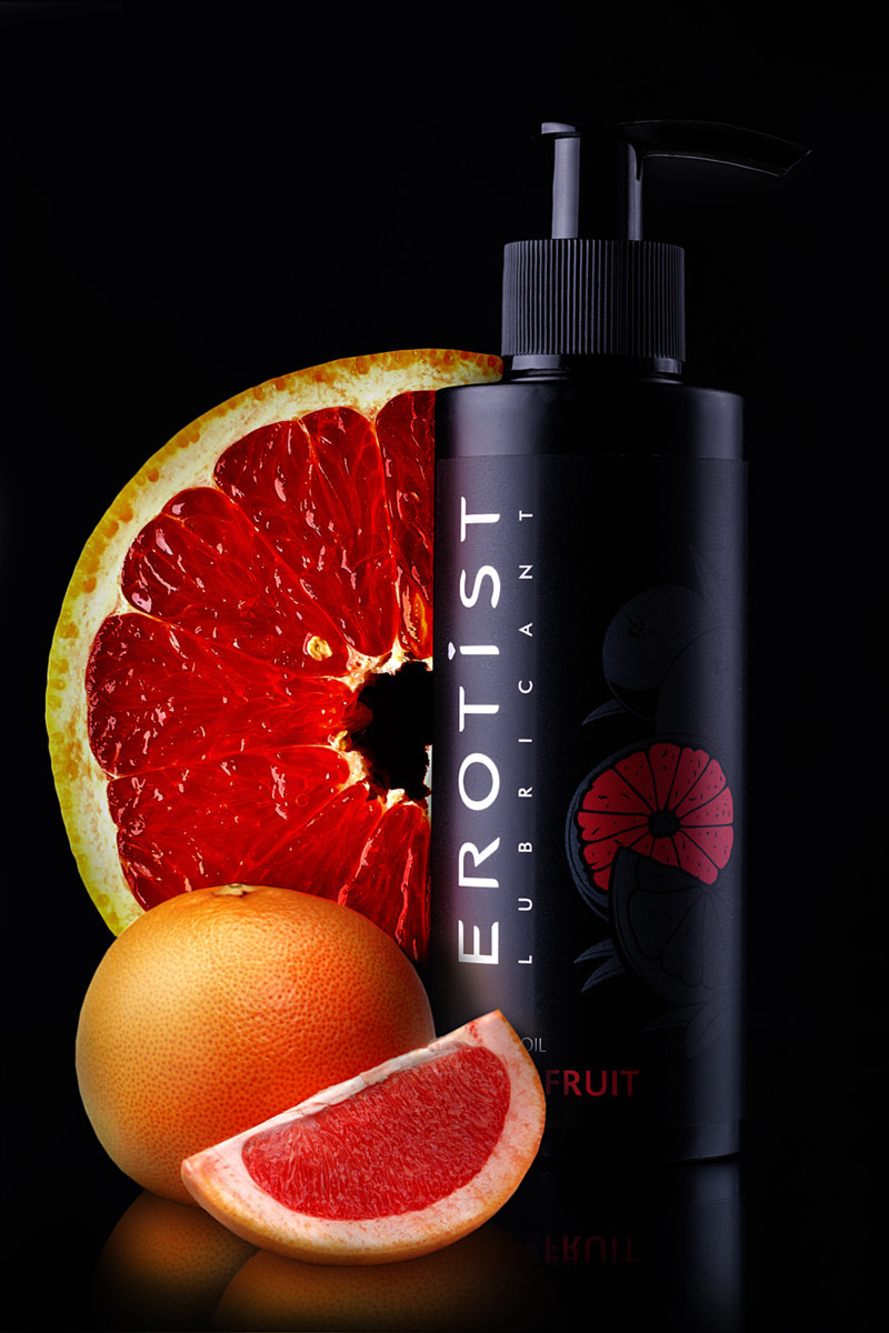 Съедобное массажное масло Erotist со вкусом грейпфрута 150 мл - фото 4 - id-p220680305