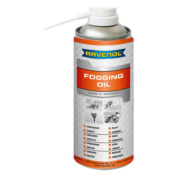 Консервирирующая смазка-спрей для 2 и 4Т двигателей RAVENOL Fogging Oil 400ml