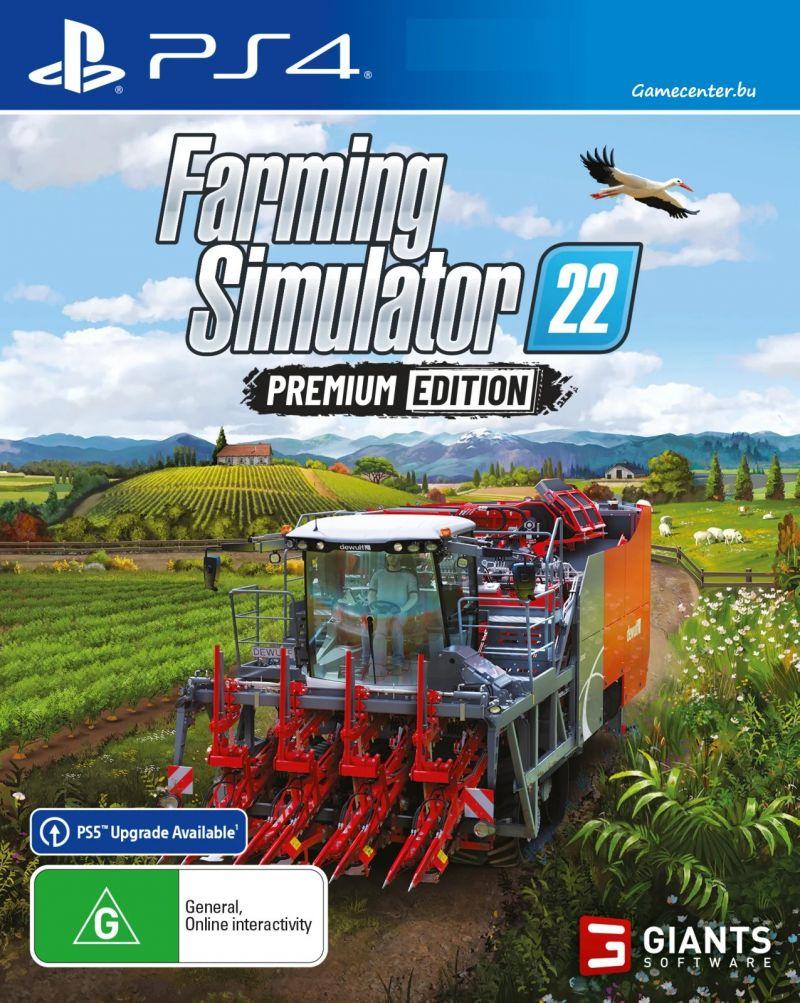 Farming Simulator 22 Premium для PS4/PS5 (Русская версия) - фото 1 - id-p220682524