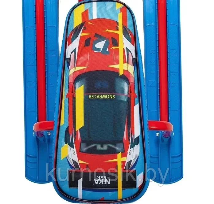 Снегокат Игрушка ТИМКА СПОРТ 4-1 Nika kids sportcar, синий - фото 2 - id-p220682832