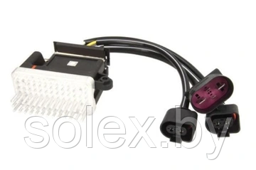 Фишка 4-pin разъема вентилятора радиатора T5/Tuareg/Audi A3/A4/A6 - фото 3 - id-p220684770