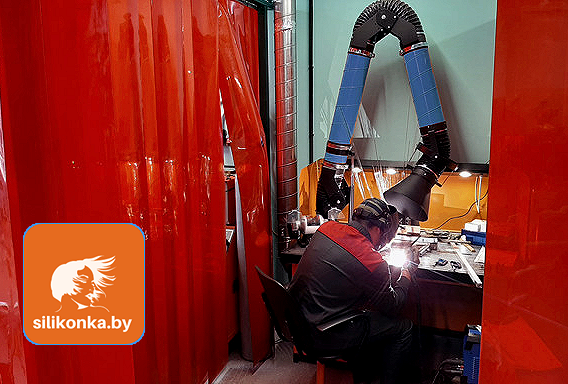 Шторы, экраны для сварки и сварочных работ в Минске от компании ...