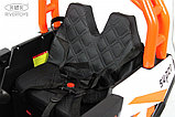 Детский электромобиль RiverToys F888FF (оранжевый) Функция качалки, фото 5