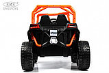 Детский электромобиль RiverToys F888FF (оранжевый) Функция качалки, фото 6
