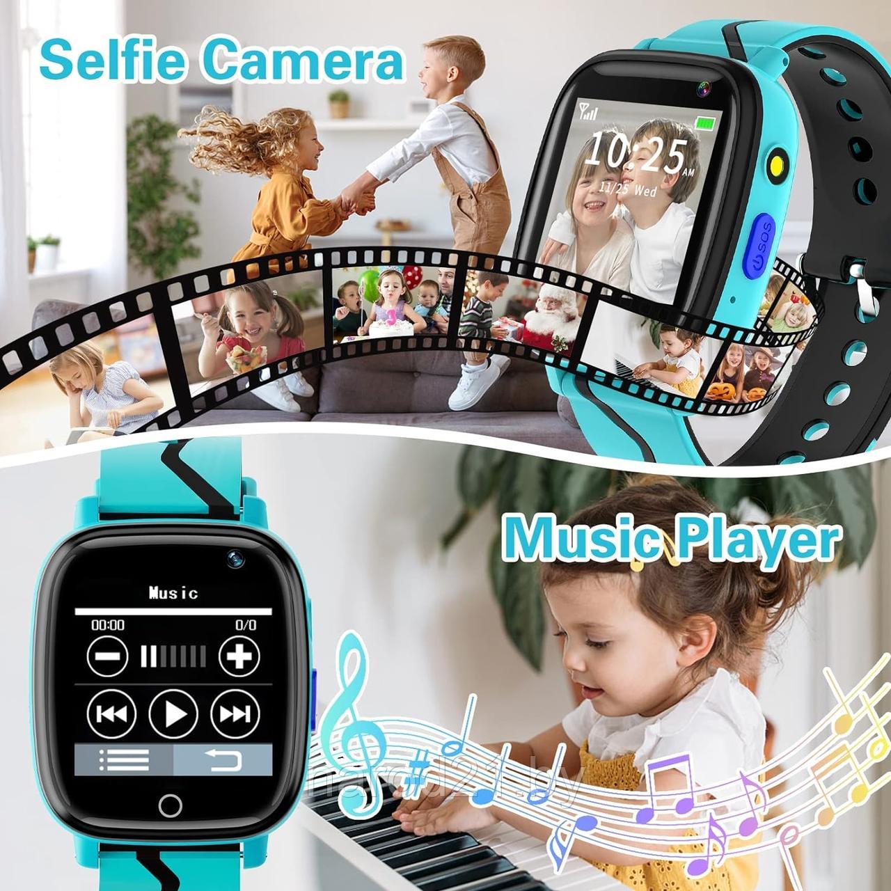 Детские умные часы с GPS Profit G-Shok Q20 с камерой и магнитной зарядкой - фото 5 - id-p117441808