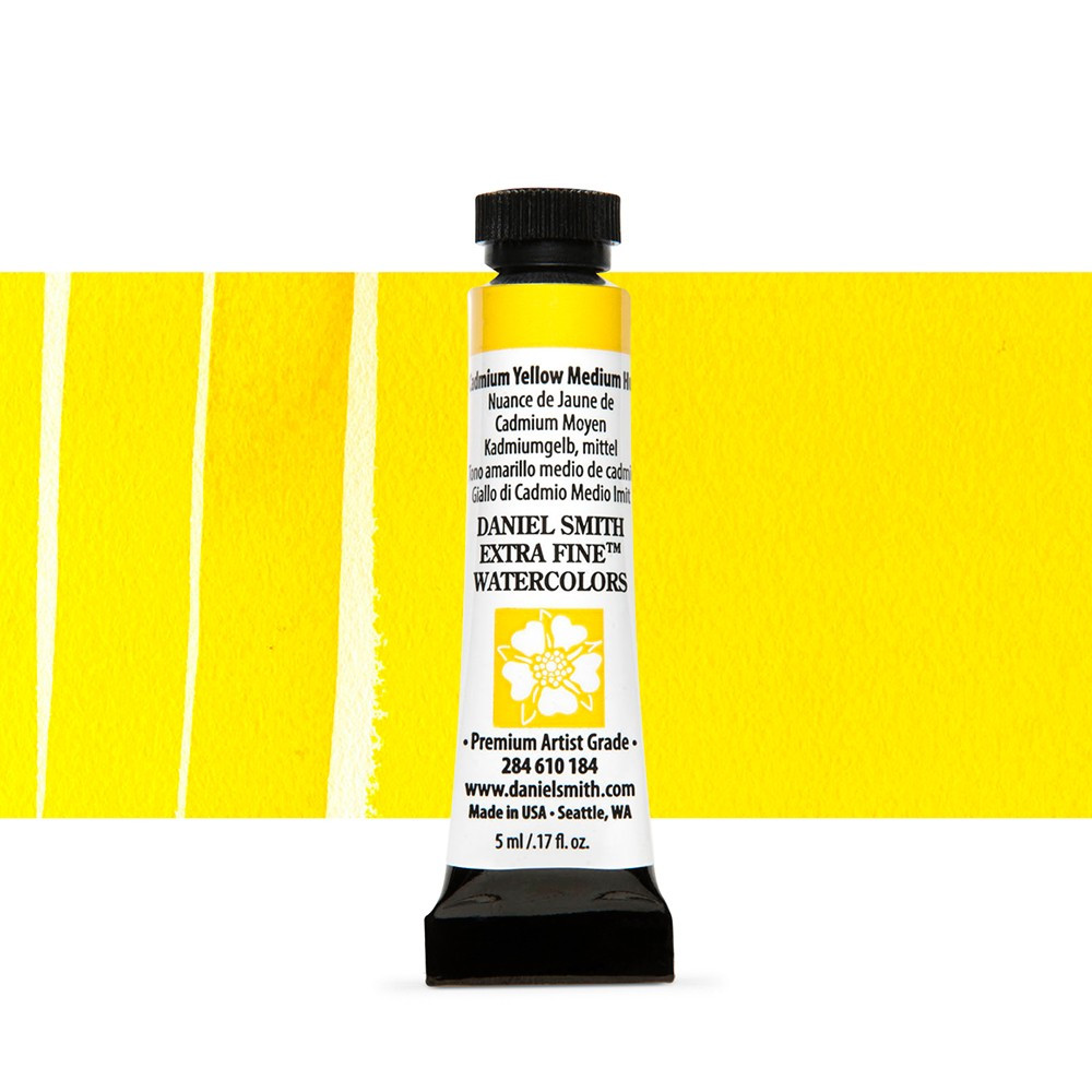 Акварель Daniel Smith Cadmium Yellow Medium Hue 5 мл - фото 1 - id-p220678932