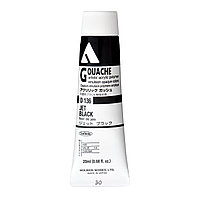 Гуашь Holbein Acrylic Gouache Jet Black / A 20 мл