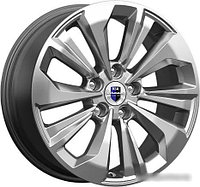 Литые диски K&K Авиор 17x7" 5x114.3мм DIA 66.1мм ET 45мм Дарк платинум брайт