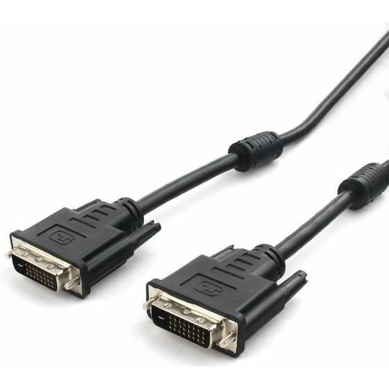 Cablexpert DVI-D, dual link, 25M/25M, 10м, CCS, черный CC-DVI2L-BK-10M - фото 1 - id-p220695373