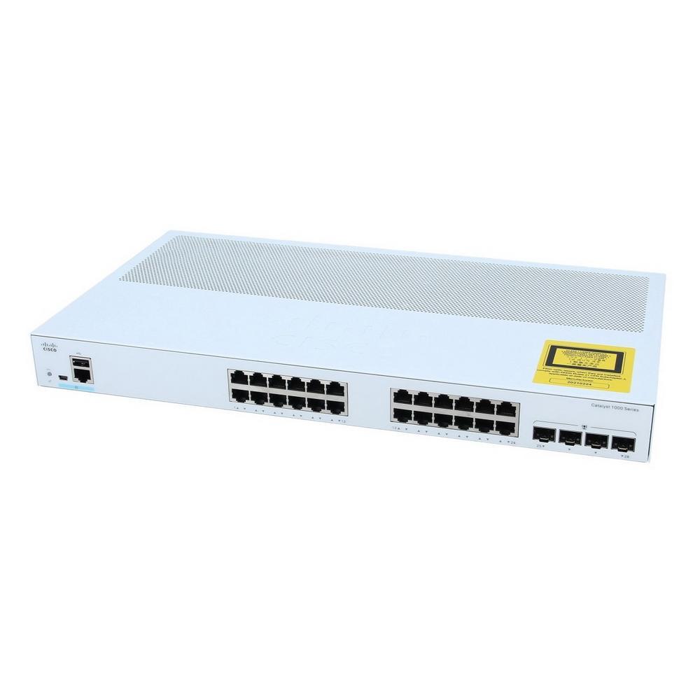 Коммутатор CISCO C1000-24T-4X-L Catalyst 1000 24 port GE, 4x10G SFP - фото 1 - id-p220695111