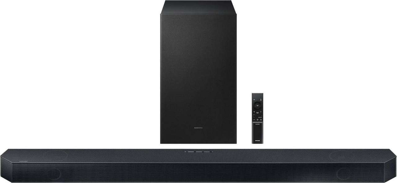 Саундбар Samsung HW-Q700C 3.1.2 170Вт+160Вт черный - фото 1 - id-p220695146